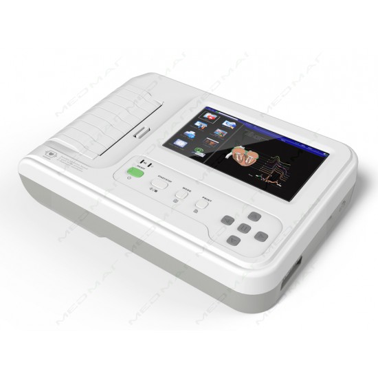 ЕКГ АПАРАТ 6-КАНАЛЕН, ECG-600G