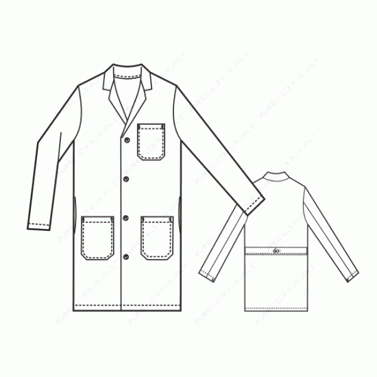 Мъжка манта медицинска, Модел F 423