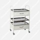 МАНИПУЛАЦИОННА КОЛИЧКА С ДВЕ ЧЕКМЕДЖЕТА