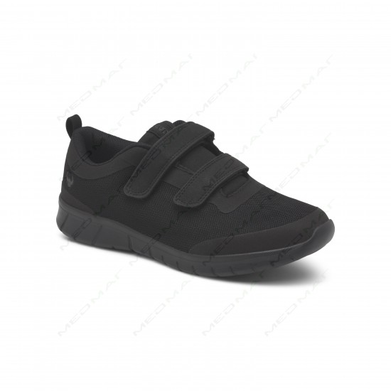 Анатомични обувки ALMA VELCRO, черни