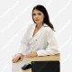 Дамска манта БИАНКА, бяла